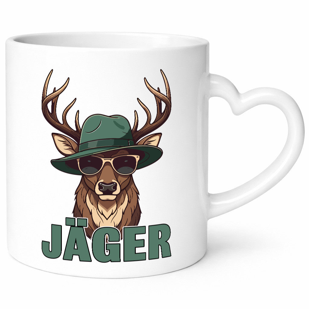 Jäger | Hirsch Jagd Wald lustiger Spruch Geschenk Humor Geschenkidee Tasse