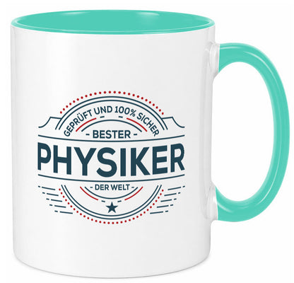 Geprüft und sicher: Physiker | Physik lustiger Spruch Geschenk Humor