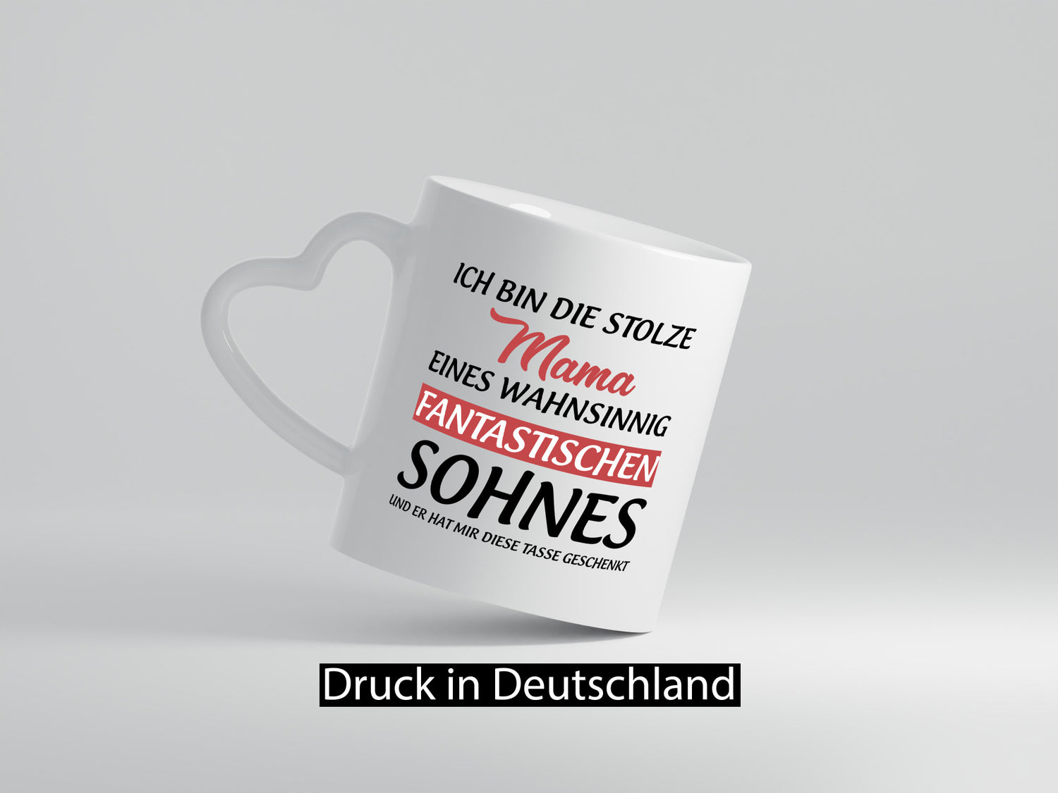 Stolze Mama | Sohn hat mir diese Tasse geschenkt Geschenkidee Familie Humor