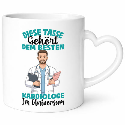 Im Universum: Kardiologe | Kardiologie lustiger Spruch Geschenk Humor