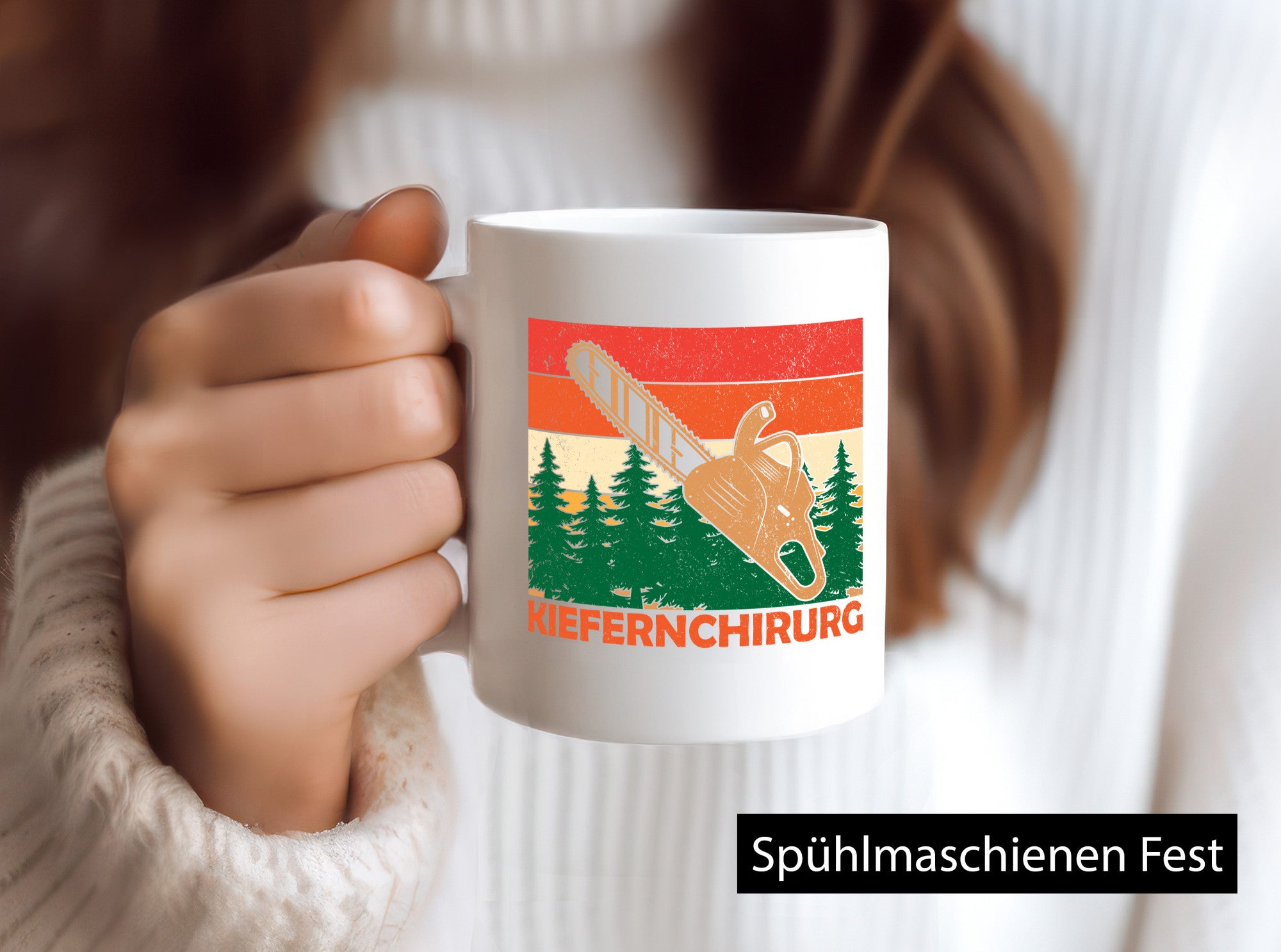 Kiefernchirurg | Kettensäge Waldarbeiter Holz Geschenk Arbeit Kollegen Büro