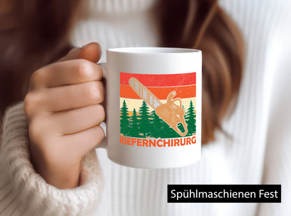 Kiefernchirurg | Kettensäge Waldarbeiter Holz Geschenk Arbeit Kollegen Büro
