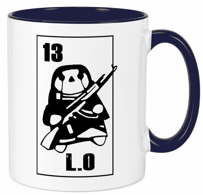 13 L.O lustiger Spruch Geschenk Humor Geschenkidee Tasse