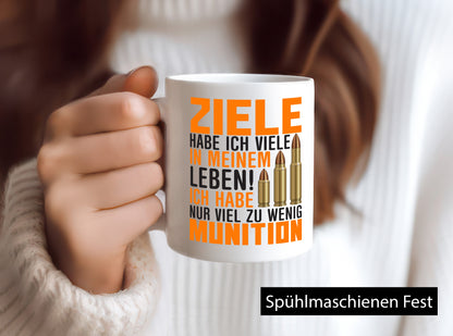 Zu wenig Munition | Ziele Jäger Schütze Geschenk Humor Geschenkidee lustiger