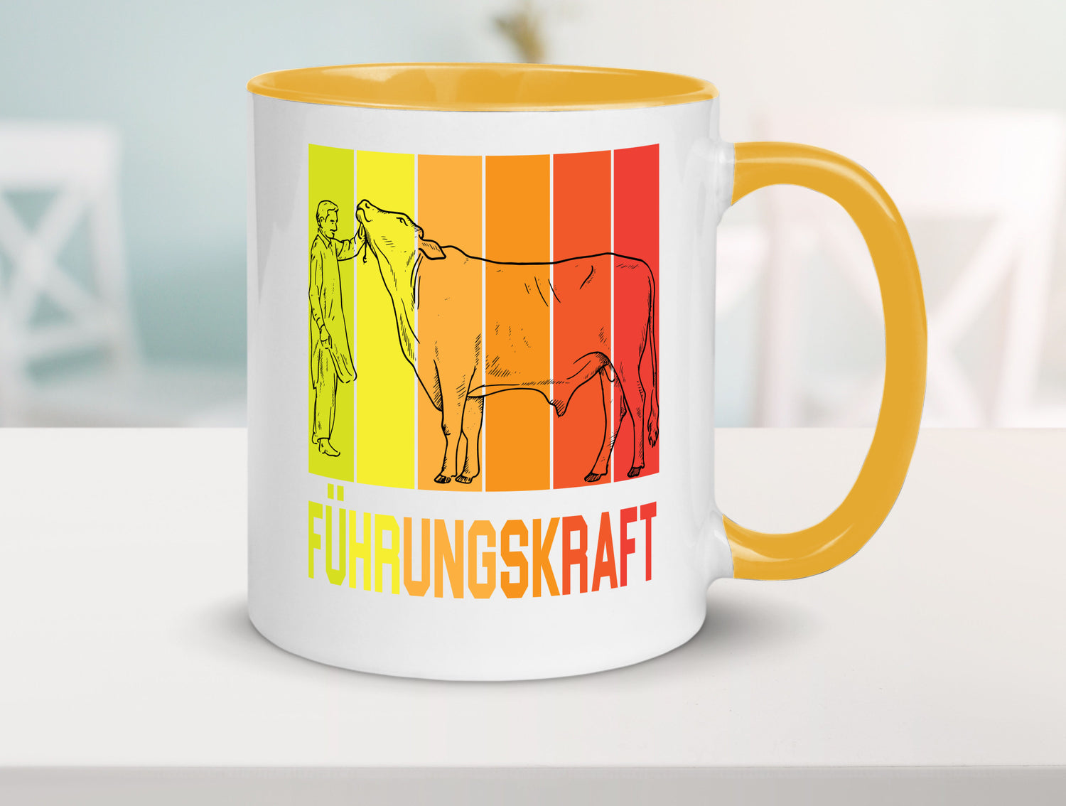 Führungskraft | Farmer Bauernhof lustig Humor Geschenkidee Geschenk Tasse