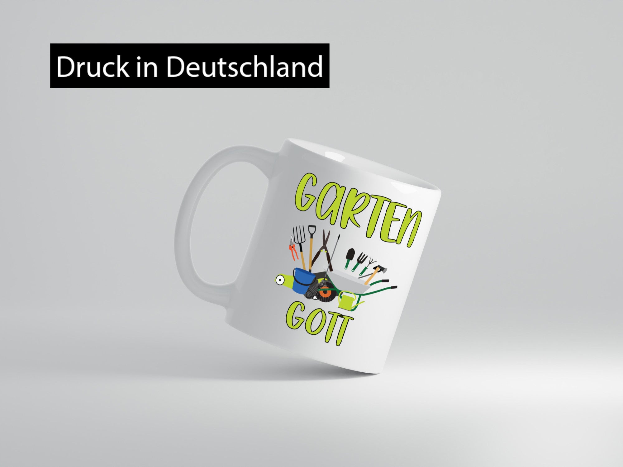 Garten Gott | Gärtner Gartenarbeit Humor Arbeit Kollegen Büro Geschenkidee Tasse