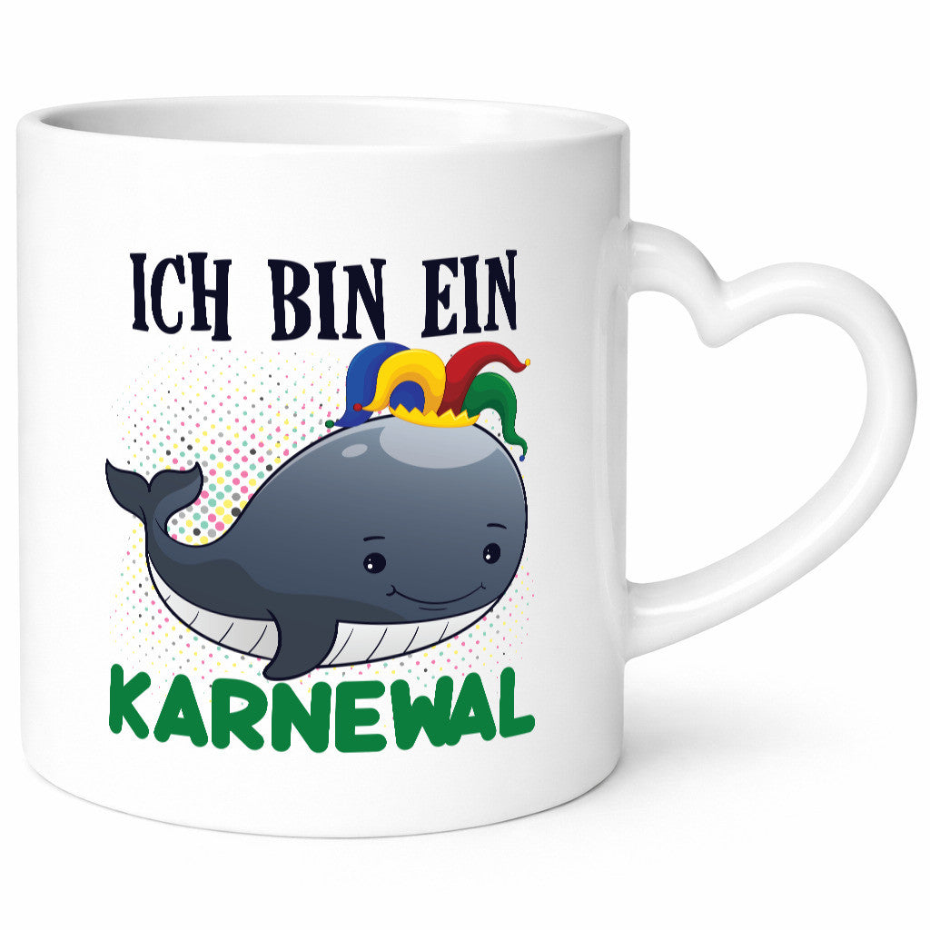 ich bin ein Karnewal | Wal lustig Humor Geschenkidee Geschenk Tasse