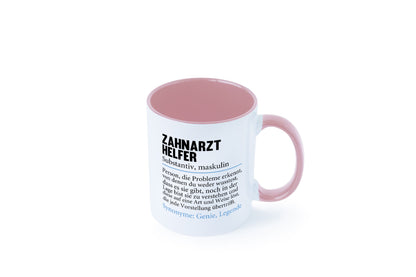 Zahnarzthelfer | Spruch Humor Zahnmedizin Geschenkidee Tasse