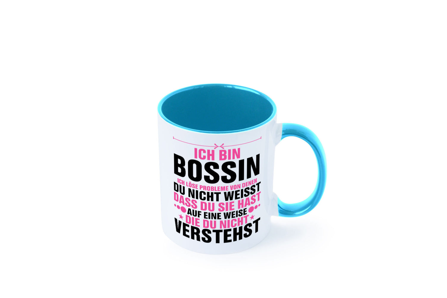 Löse Probleme: Bossin | Führungskraft Vorgesetzte lustig Humor Geschenkidee
