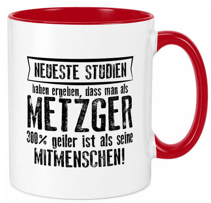 Neuste Studien: Metzger | Fleischer Metzgerei lustig Humor Geschenkidee