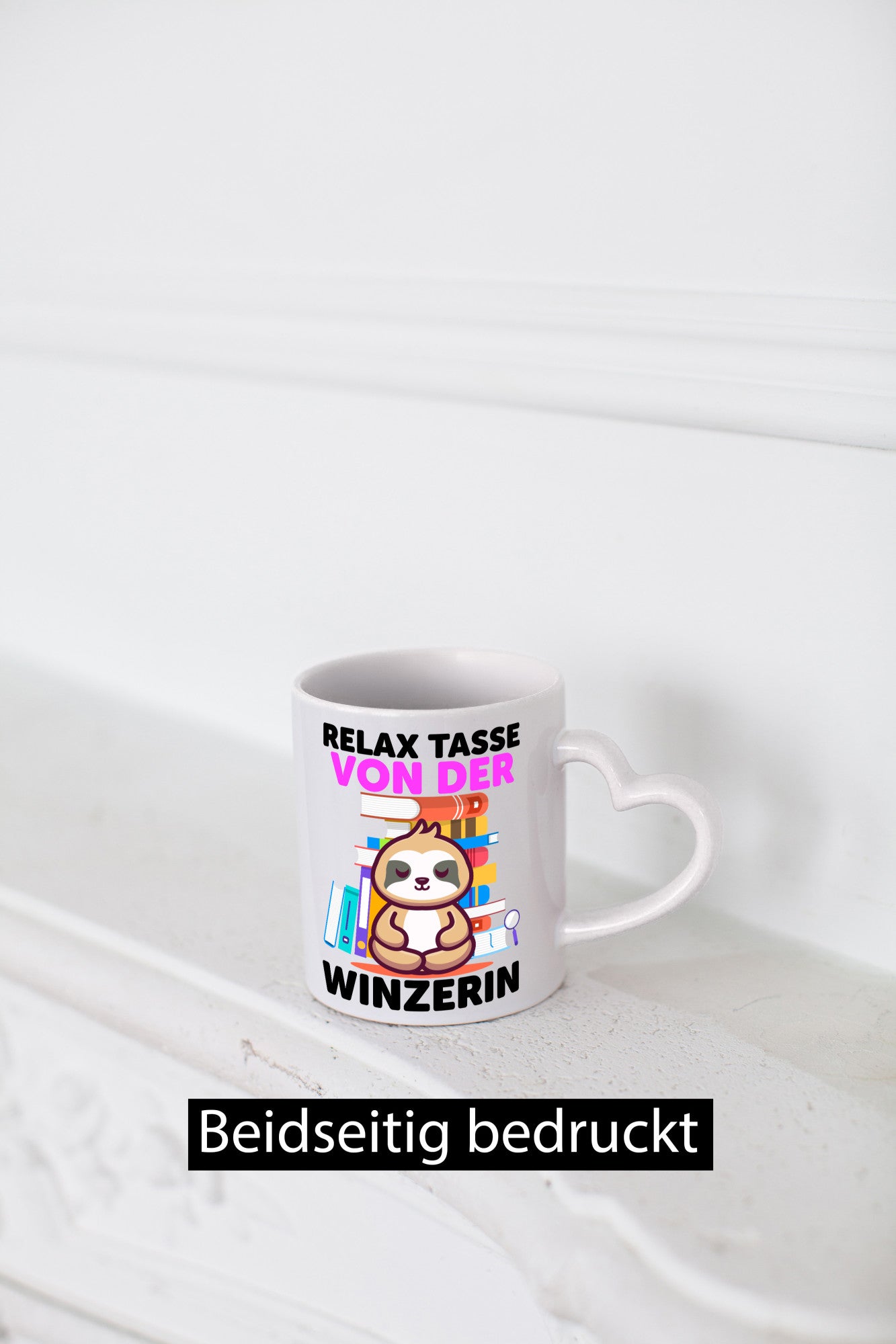 Relax Tasse: Winzerin | Weinbauer Wein lustiger Spruch Geschenk Humor