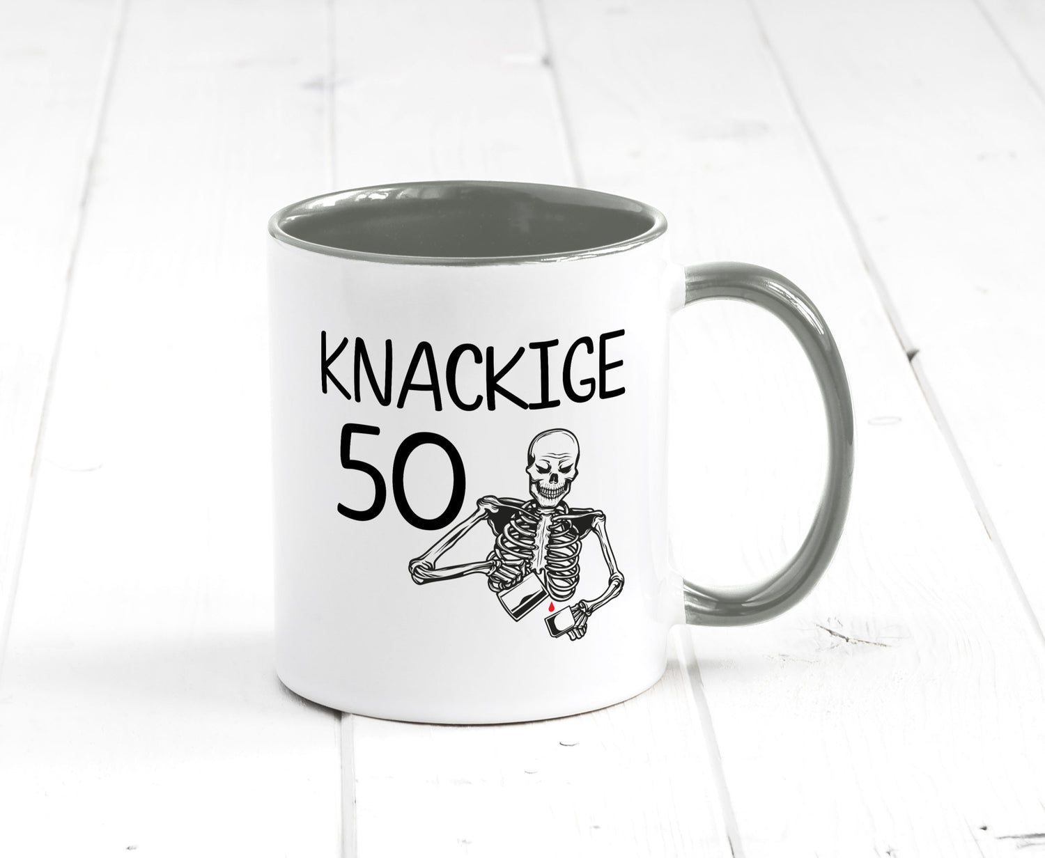 50. Geburtstag | Alt Knackig und Geschenk Geschenkidee lustiger Spruch Tasse