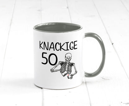 50. Geburtstag | Alt Knackig und Geschenk Geschenkidee lustiger Spruch Tasse
