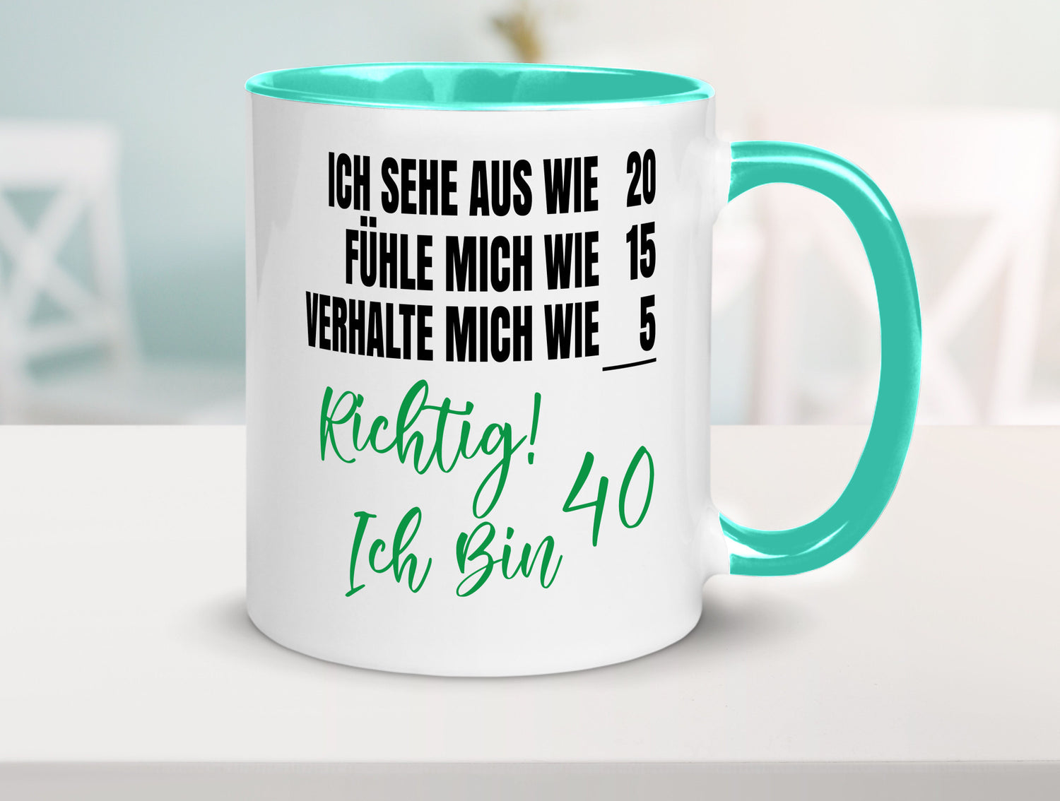 Ich bin Jung | 40 Geburtstag Verhalte mich wie ein Kind Geschenk Geschenkidee