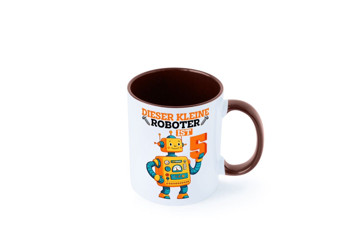 5. Geburtstag | 5 Jahre Roboter Junge lustiger Spruch Geschenk Geschenkidee