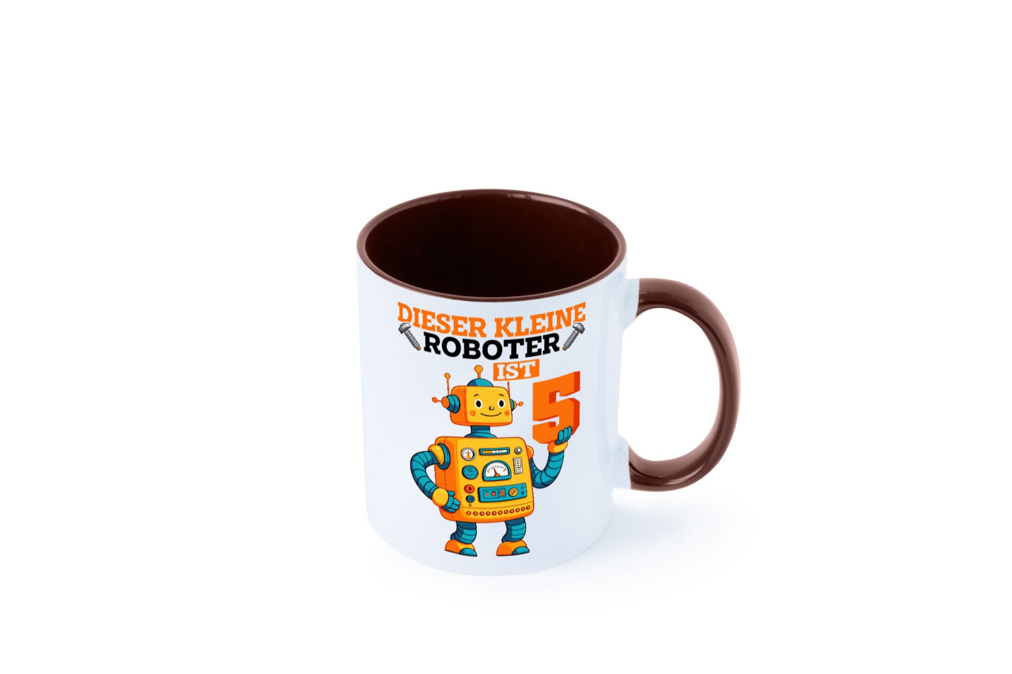 5. Geburtstag | 5 Jahre Roboter Junge lustiger Spruch Geschenk Geschenkidee