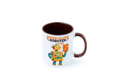 5. Geburtstag | 5 Jahre Roboter Junge lustiger Spruch Geschenk Geschenkidee
