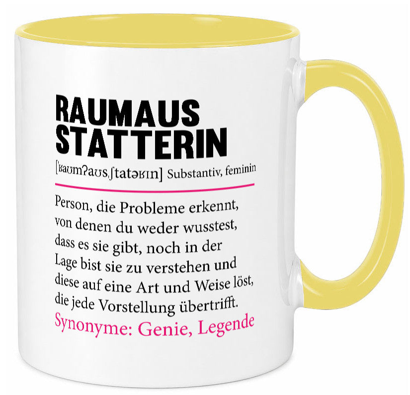 Raumausstatterin | Wohn Ausstatterin Beruf Humor Geschenk Arbeit Kollegen Büro