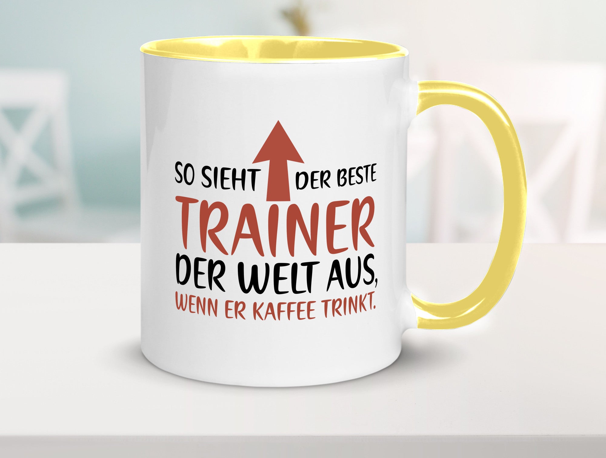 So sieht Bester Trainer der Welt aus | Kaffee Humor Geschenkidee Tasse