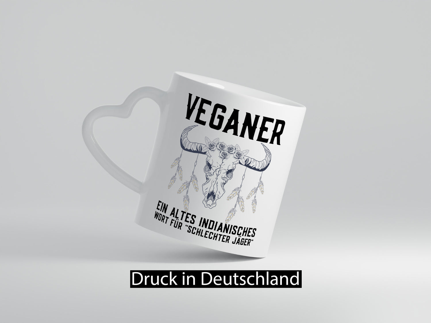 Veganer | schlechter Jäger Witz Indianer Sprichwort lustiger Spruch Geschenk