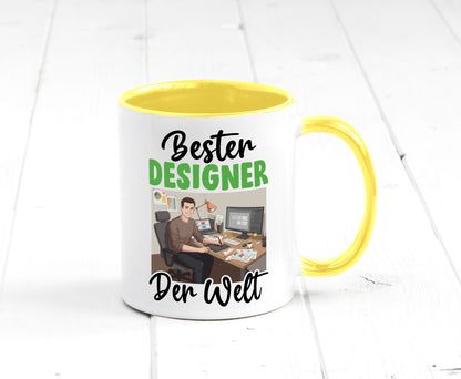 Bester Designer Beruf | Mode v2 lustiger Spruch Geschenk Arbeit Kollegen Büro