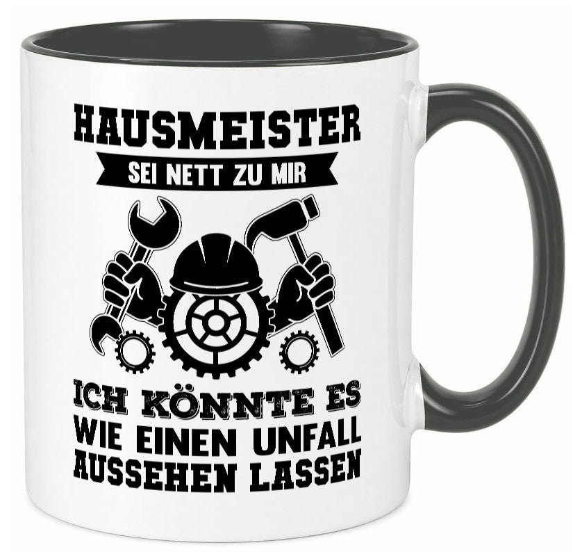 Hausmeister | Es könnte wie ein Unfall aussehen lustig Humor Geschenkidee