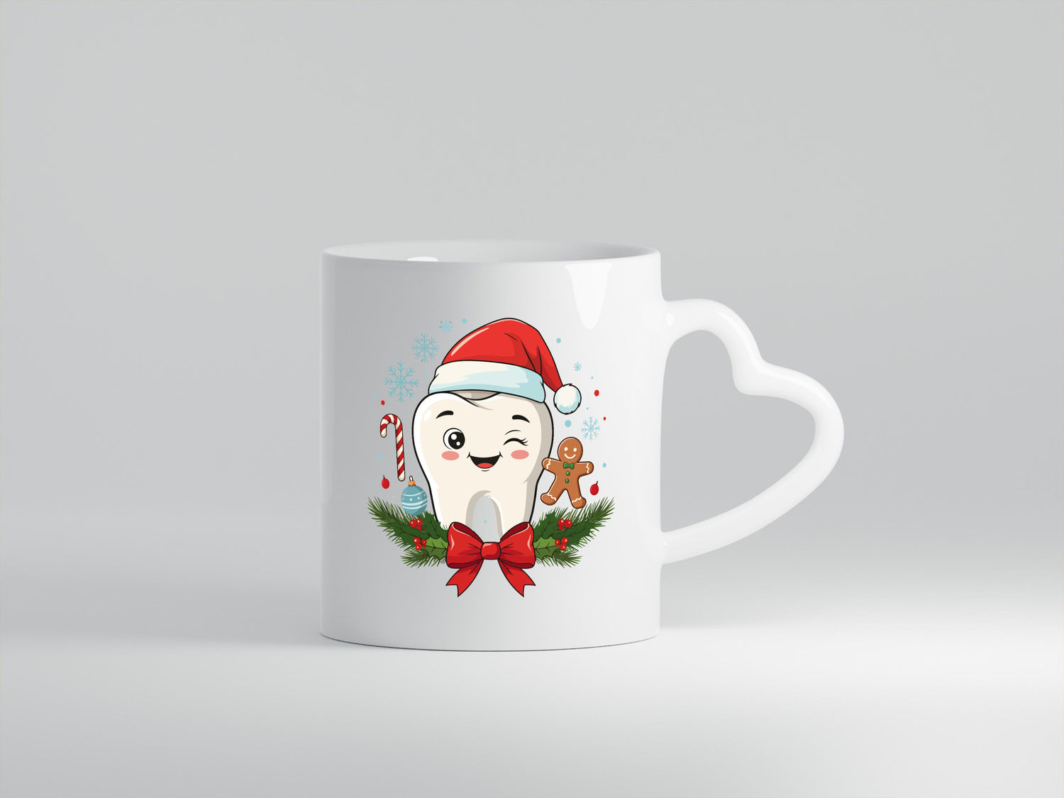 Weihnacht | Zahnarzt Advent Santa Zahn Geschenkidee Humor Tasse