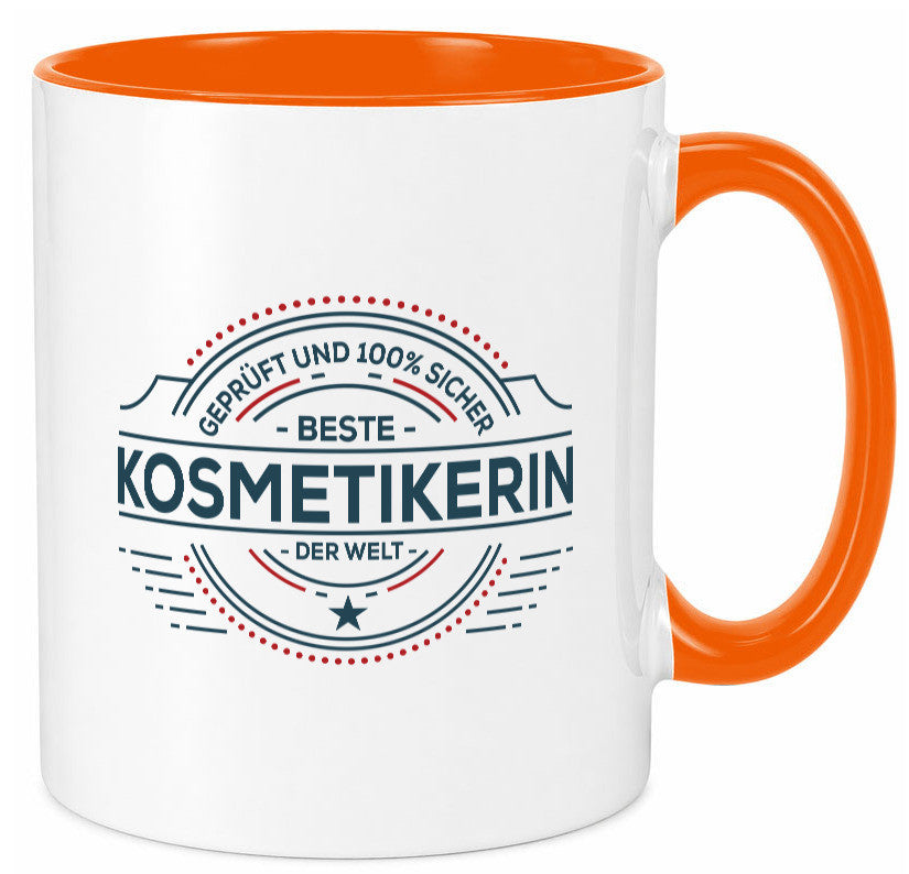 Geprüft und sicher: Kosmetikerin | Kosmetik Stylistin lustig Humor Geschenkidee