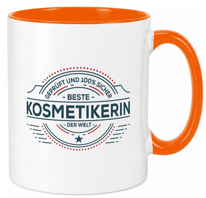 Geprüft und sicher: Kosmetikerin | Kosmetik Stylistin lustig Humor Geschenkidee