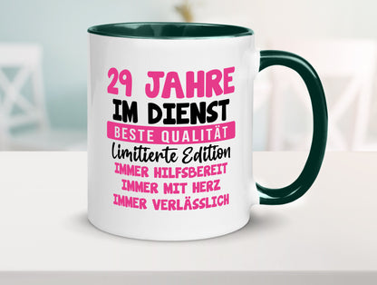 29 Jahre im Dienst | Jubiläum Arbeit v10 Geschenk Kollegen Büro lustiger Spruch