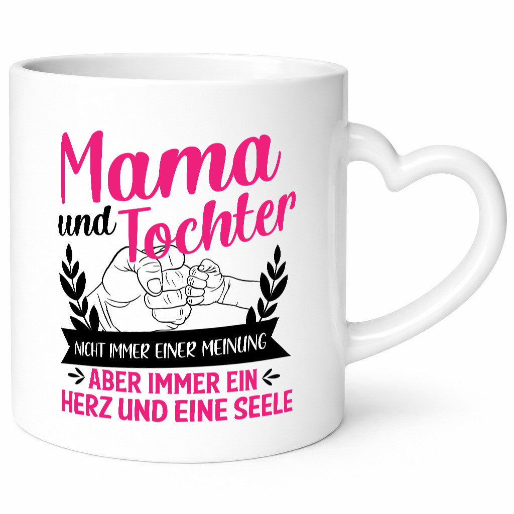 Mama und Tochter | Ein Herz eine Seele Mutterliebe Humor Familie Geschenkidee