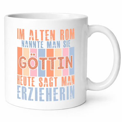 Heute sagt man: Erzieherin | Pädagogin Schule lustiger Spruch Geschenk Humor