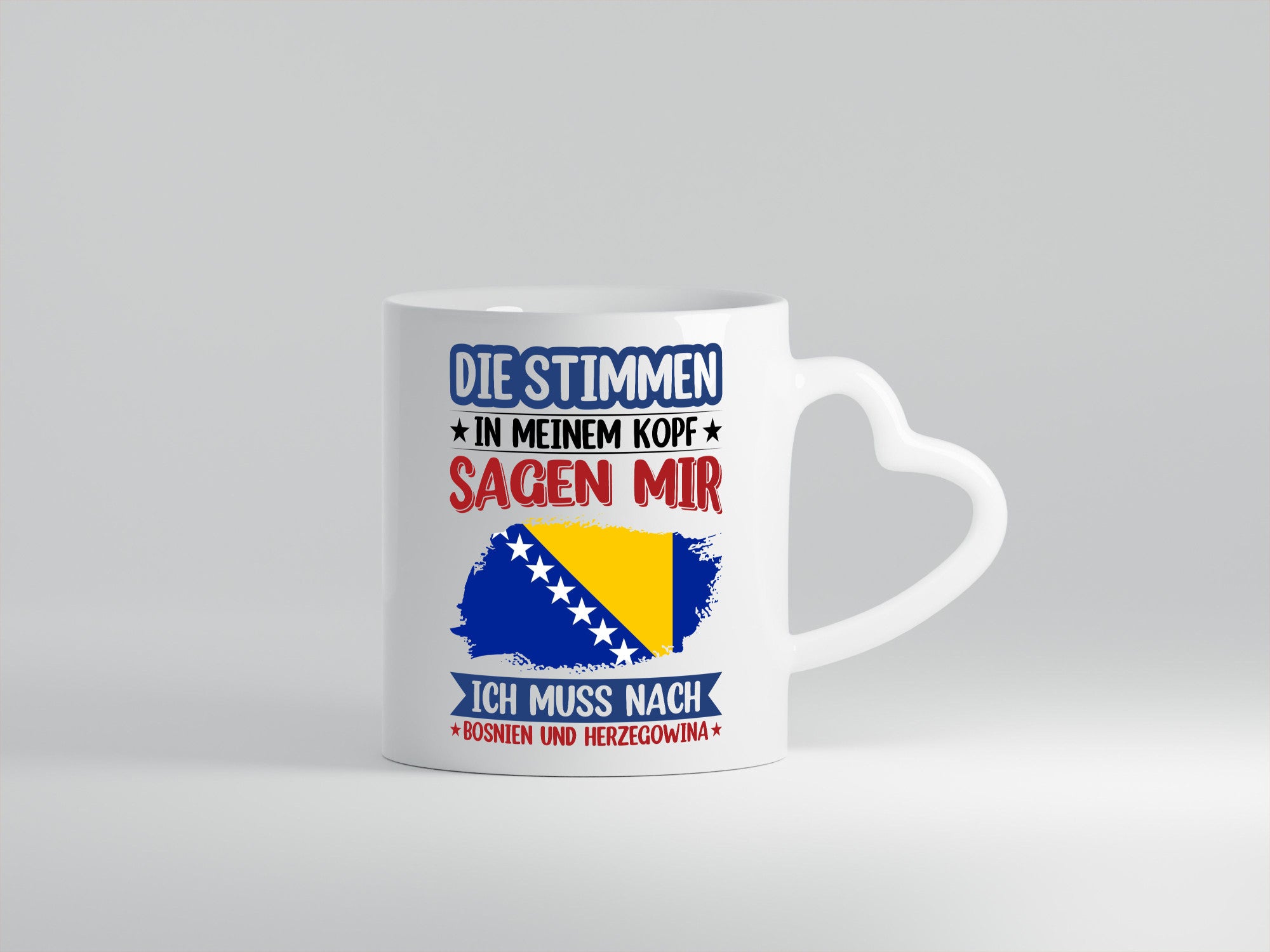 Bosnien und Herzegowina | Urlaub Stimmen in meinem Kopf Geschenk Humor