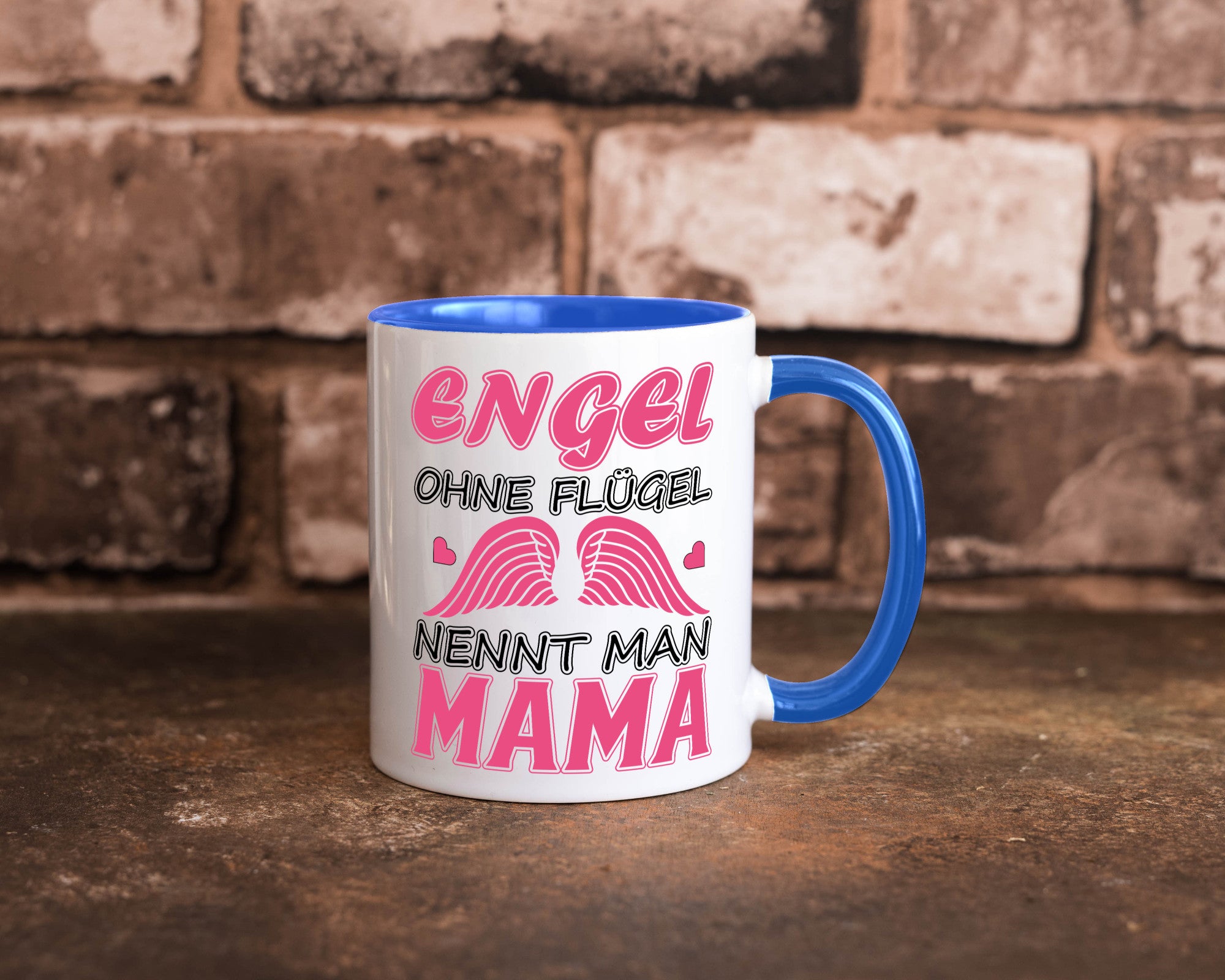 Mama Engel Humor Familie Geschenkidee Tasse