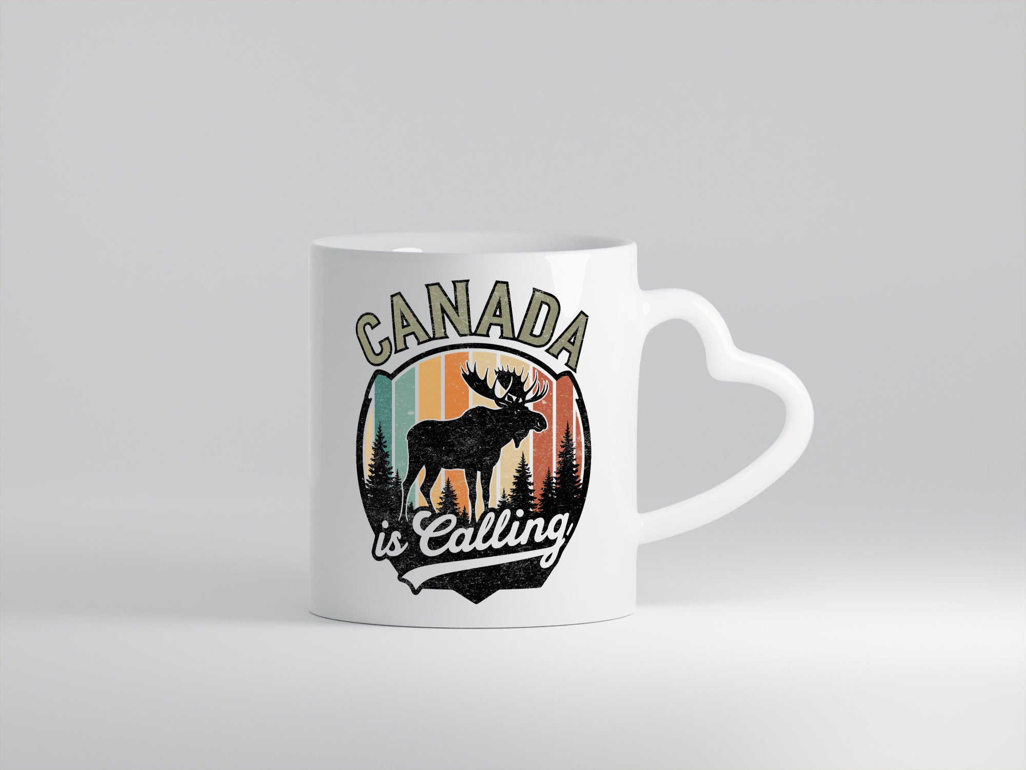 Canada is calling | Retro ruft an Urlaub Kanada lustiger Spruch Geschenk Humor
