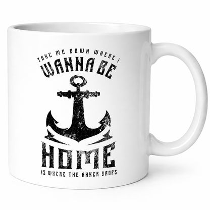 Bring mich da hin, wo ich sein will - Anker werfen lustiger Spruch Geschenk
