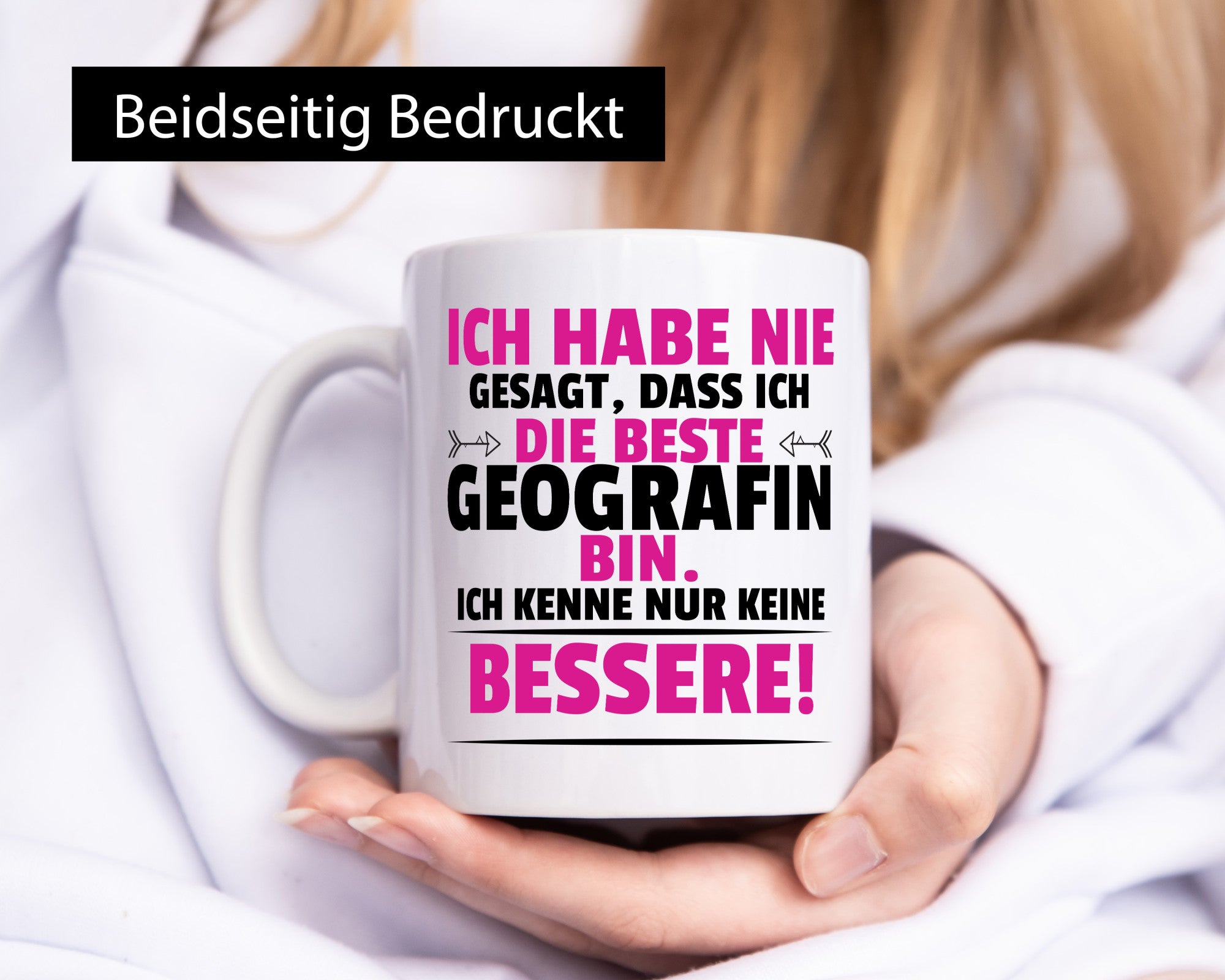 Die Beste Geografin | Geografie Humor Geschenkidee Tasse