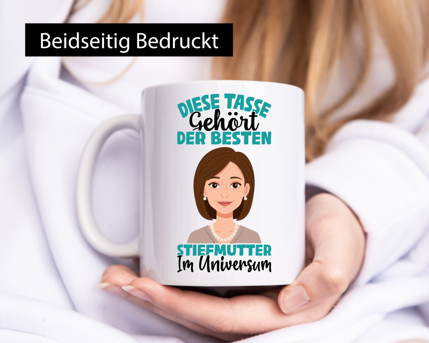 Im Universum: Stiefmutter | Stieftochter Beste Geschenk Familie Geschenkidee