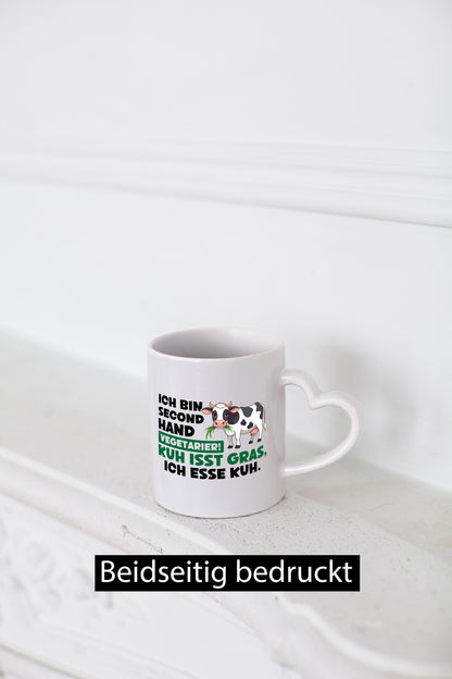 Ich bin secendhand vegetarierer | BBQ Kühe Liebhaber v2 Geschenk Humor