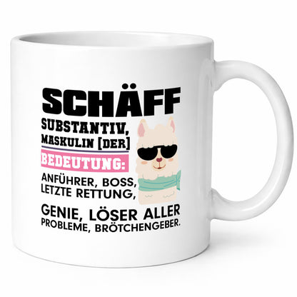 Chef Schäff | witzige Büro Tasse Arbeit Mitarbeiter Humor Kollegen Geschenkidee