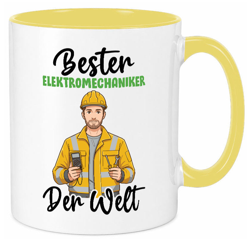 Bester Elektromechaniker | Mechaniker Geschenkidee Humor Tasse