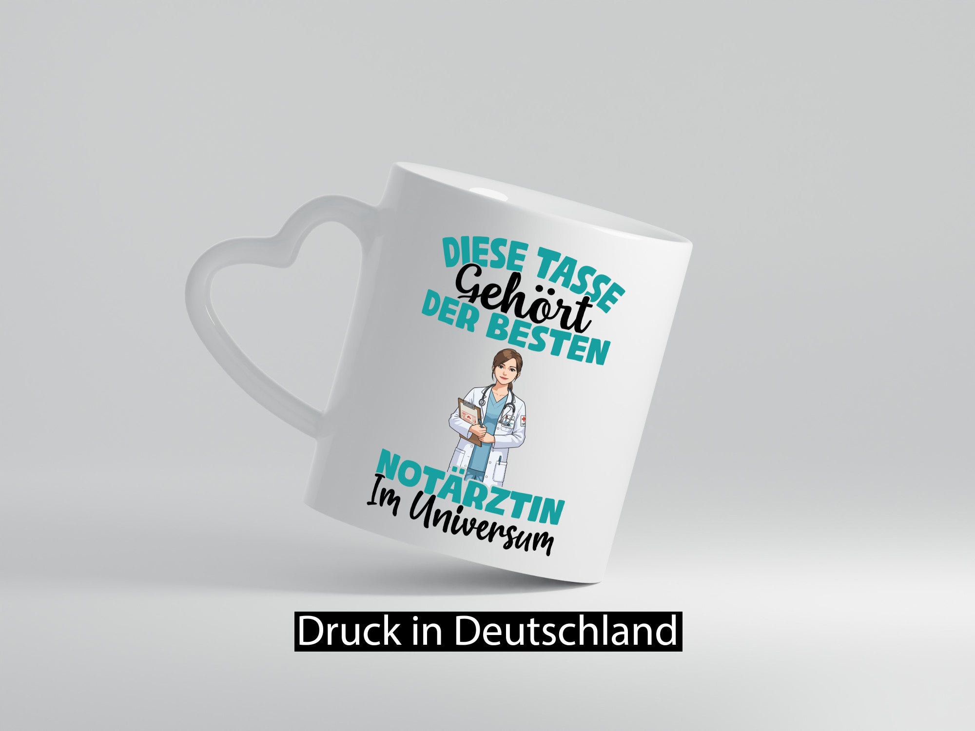 Im Universum: Notärztin | Ärztin lustiger Spruch Geschenk Humor Geschenkidee