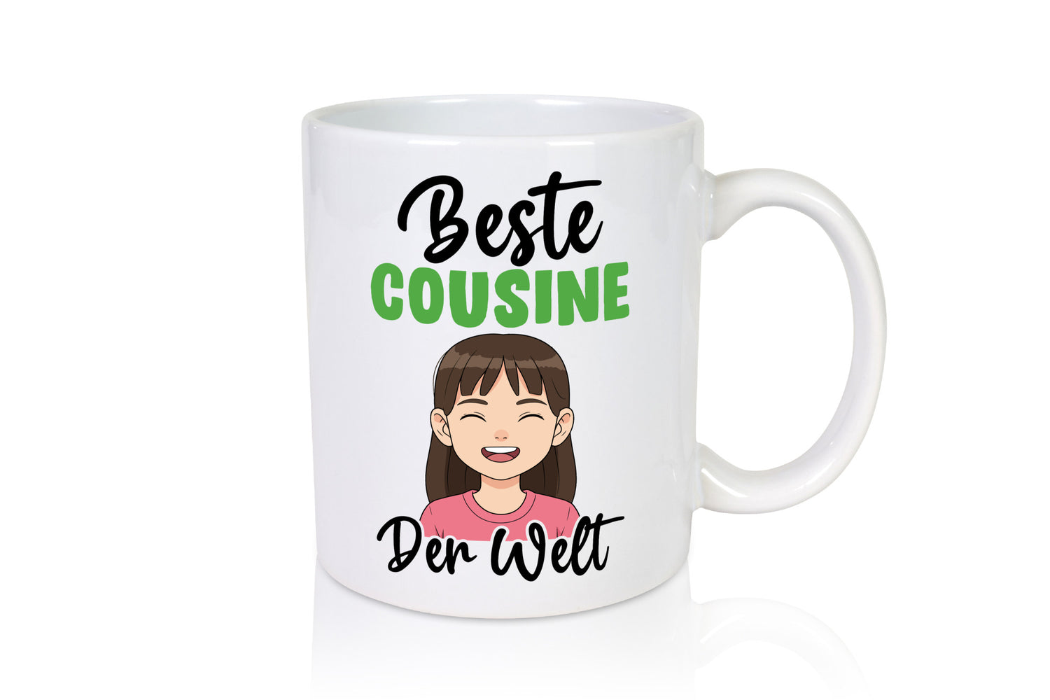 Beste Cousine | Familie Verwandschaft Humor Geschenkidee Tasse