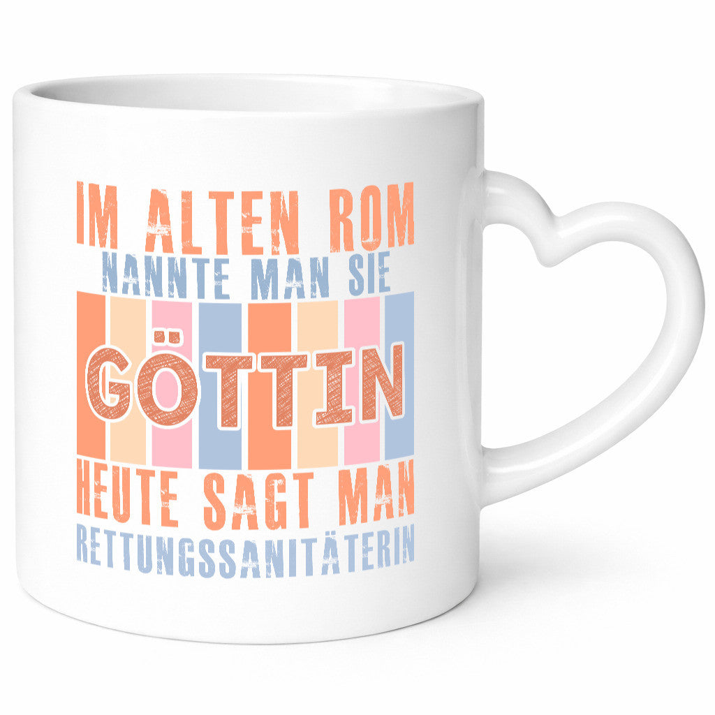 Heute sagt man: Rettungssanitäterin | Sanitäter lustiger Spruch Geschenk Humor