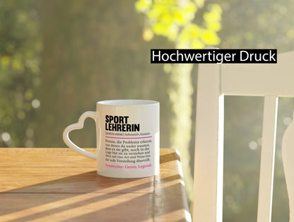 Sportlehrerin | Schule Lehrer Sport Spruch lustiger Geschenk Humor Geschenkidee