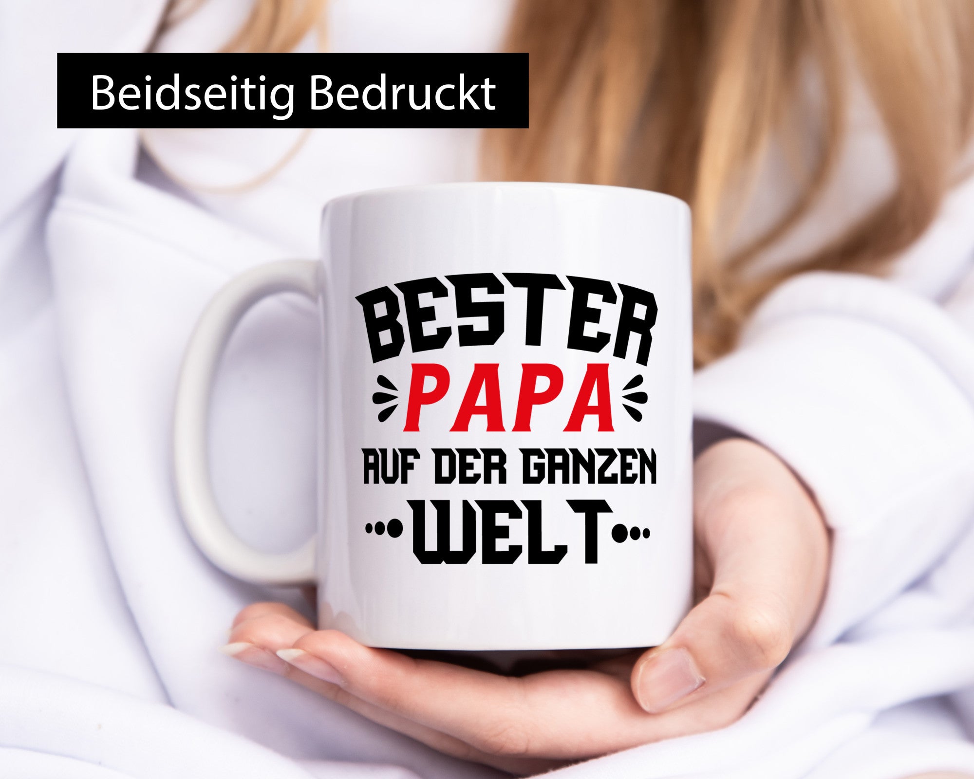 Bester Vater Geschenk Familie Geschenkidee lustiger Spruch Tasse