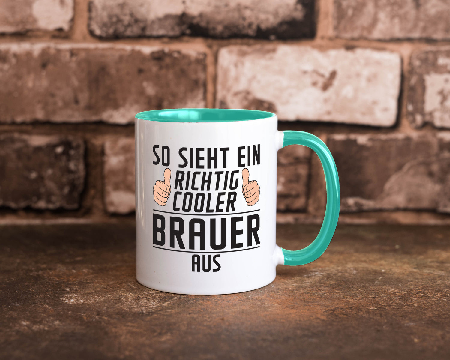 Richtig Cooler Brauer | Bier Brauerei Humor Geschenkidee Tasse