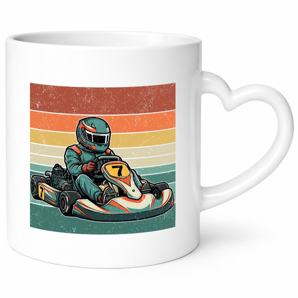 Cooles Go Kart | Retro lustiger Spruch Geschenk Humor Geschenkidee Tasse