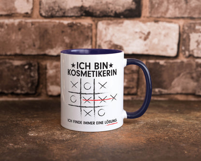 Löse Probleme: Kosmetikerin | Kosmetik Stylistin Geschenk Humor Geschenkidee