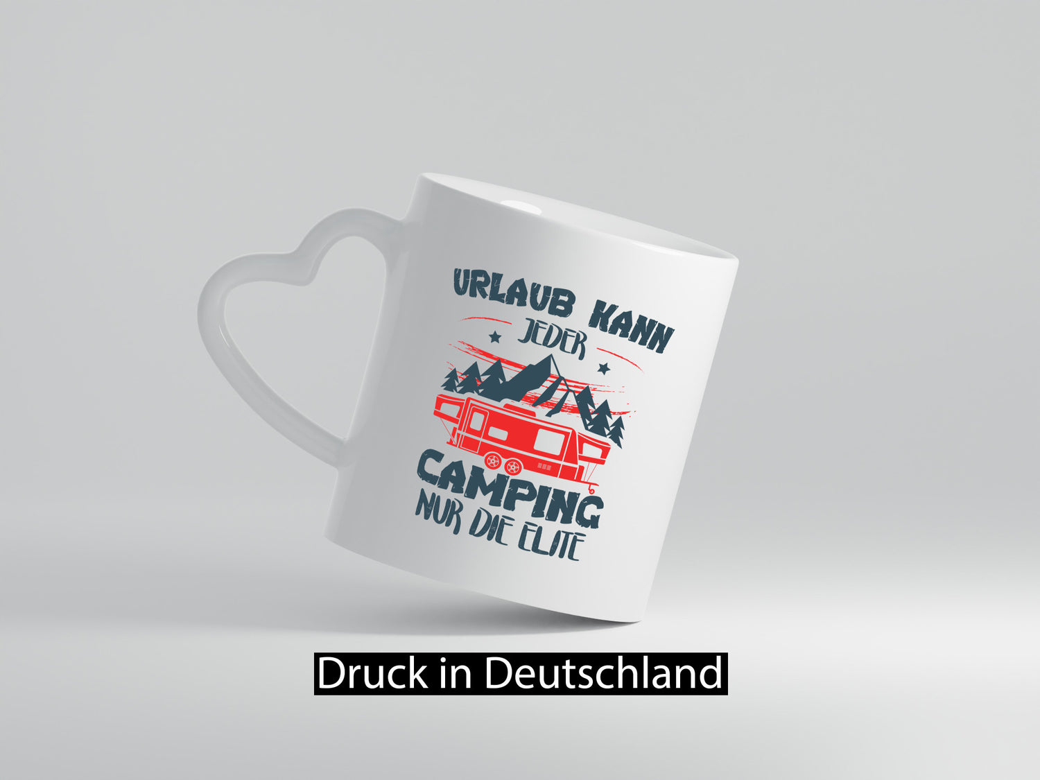 Nur die Elite | Camping Urlaub im Wald Geschenk Humor Geschenkidee lustiger